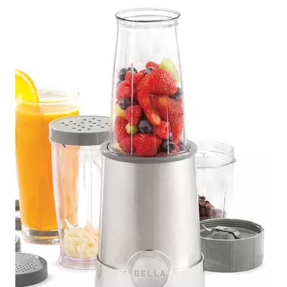 Bella NIB Red Rocket Blender and Attachments - Picture 11 of 13